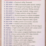 Important Instrumentation & Control Standards 1. IEC 61508 → Functional safety framework 2. IEC 61511 → Safety instrumented systems (process industry) 3. IEC 61131-3 → PLC programming languages (e.g, ladder logic) 4. IEC 61298 → Instrument performance (testing, accuracy) 5. IEC 60381 → Analog signal standards (voltage, current) 6. IEC 60529 (IP) → Ingress protection ratings (IP codes) 7. IEC 60079 Electrical equipment in explosive atmospheres 8. NAMUR NE 43→4-20 mA signal failure detection guidelines 9. NAMUR NE 107→ Field device diagnostics (status signals) 10. IEC 61158 → Fieldbus protocols (communication networks) 11. IEC 61784 Industrial communication profiles 12. HART → Hybrid analog/digital communication (4-20 mA & digital) Digital communication protocols used in process control 13. Fieldbus Alarm management best practices 14. ISA-18.2 15. IEC 62682 Alarm systems management (performance, metrics) 16. ISA-101 → Human-machine interface (HMI) design standards 17. ISO 11064 Ergonomic design for control rooms 18. IEC 61512 Batch control (e.g, recipes, sequences) 19. IEC 61512 Enterprise control system integration 20. IEC 62591 Wireless communication (Wireless HART) 21. IEC 62551 → Valve positioner performance 22. IEC 61557 Electrical safety in low voltage systems 23. IEC 61215→ Performance of photovoltaic (solar) panels 24. IEC 61850 Electrical substation automation 25+ Many more! See IEC, ISA documents, plus local/national codes