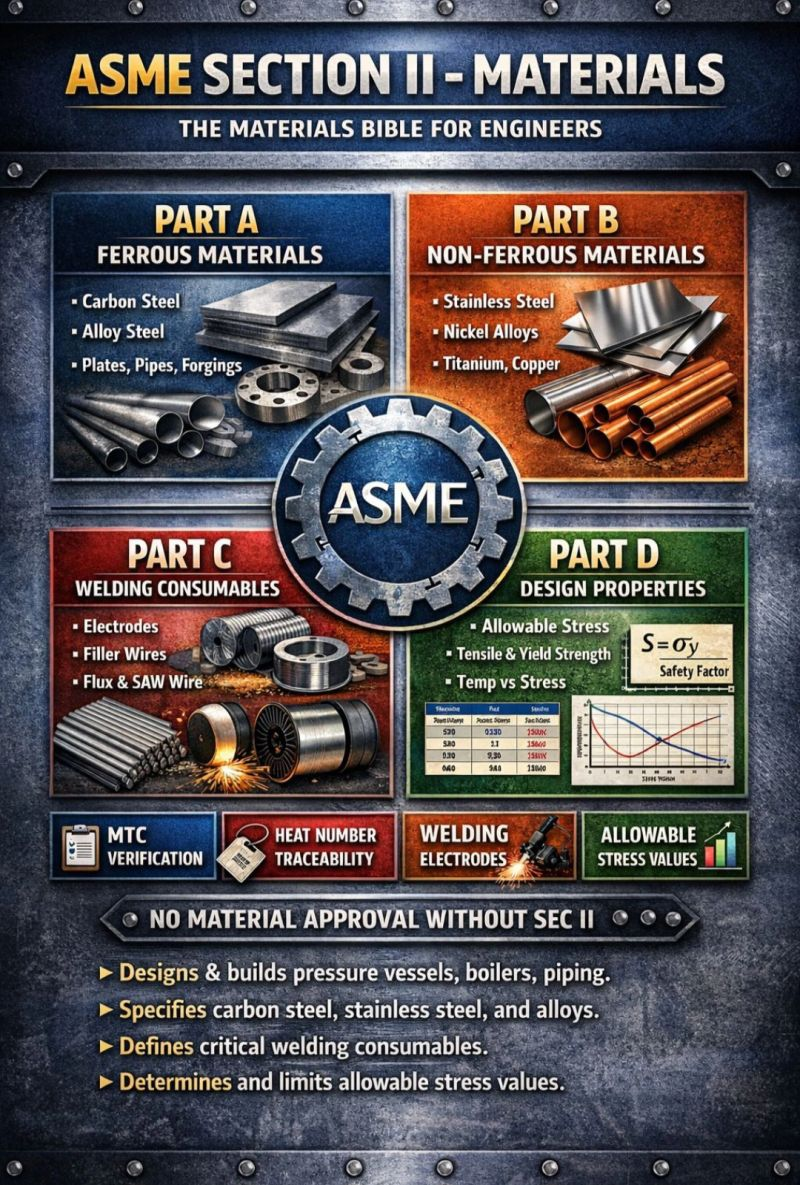 ASME Phần II – Nền tảng của việc lựa chọn vật liệu - NGUYỄN QUANG HƯNG BLOG