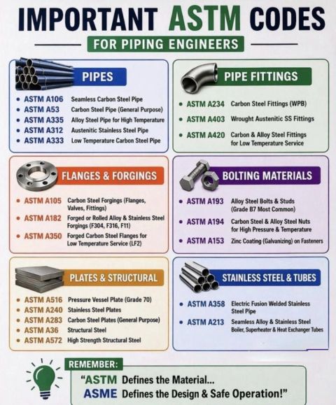 Tiêu chuẩn ASTM (Đường ống & Chế tạo) - NGUYỄN QUANG HƯNG BLOG